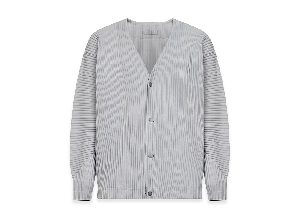HOMME PLISSE ISSEY MIYAKE Cardigan "Gray"