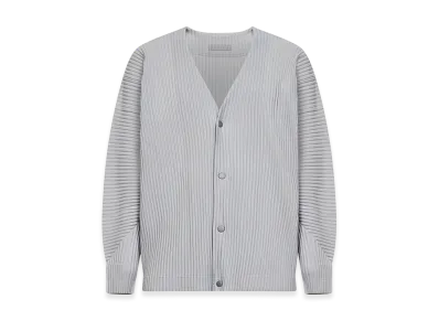 HOMME PLISSE ISSEY MIYAKE Cardigan "Gray"