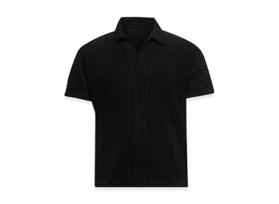 HOMME PLISSE ISSEY MIYAKE Short Sleeve Shirts "Black"