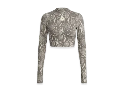 STELLA McCARTNEY Women's Snake Print Polyester Blend Sweater "Animal Print"