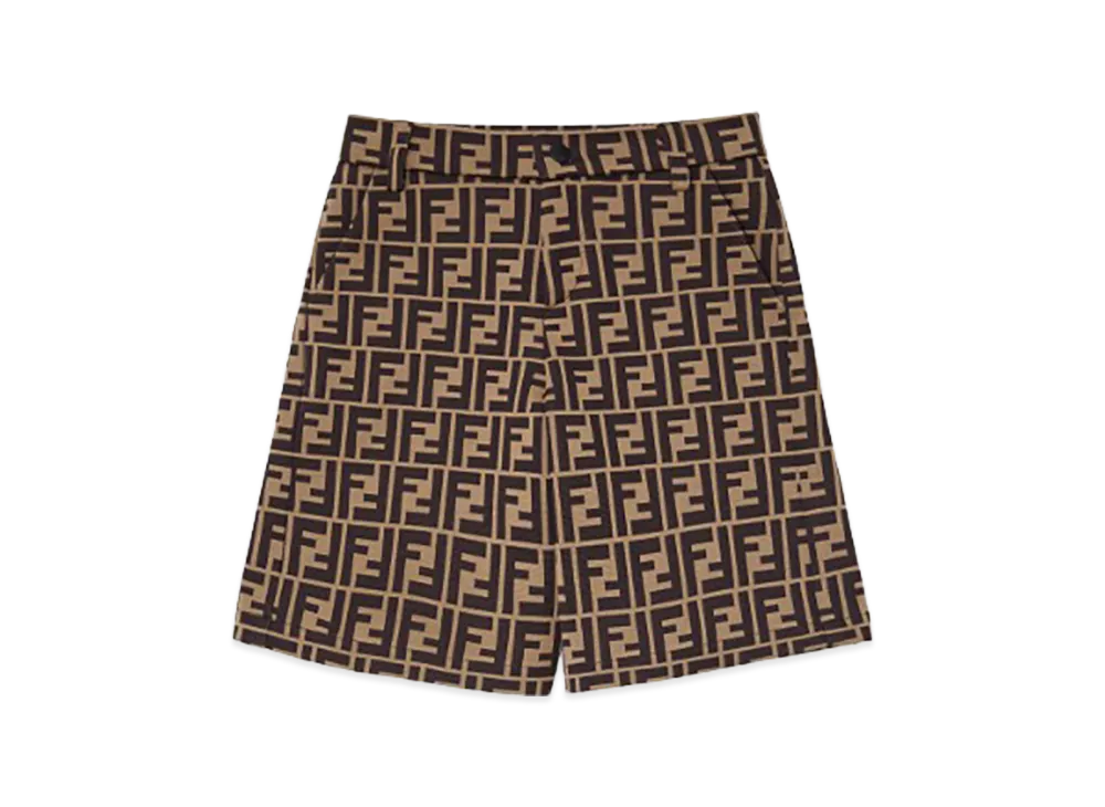 FENDI Kids Shorts "Brown"