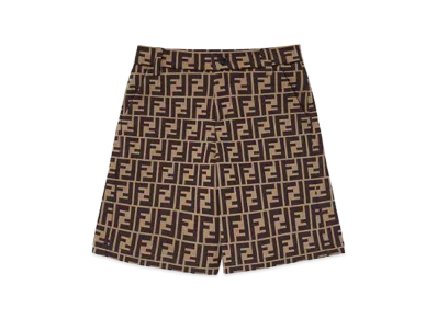 FENDI Kids Shorts "Brown"