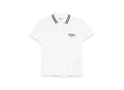 FENDI Kids Polo Shirt "White"