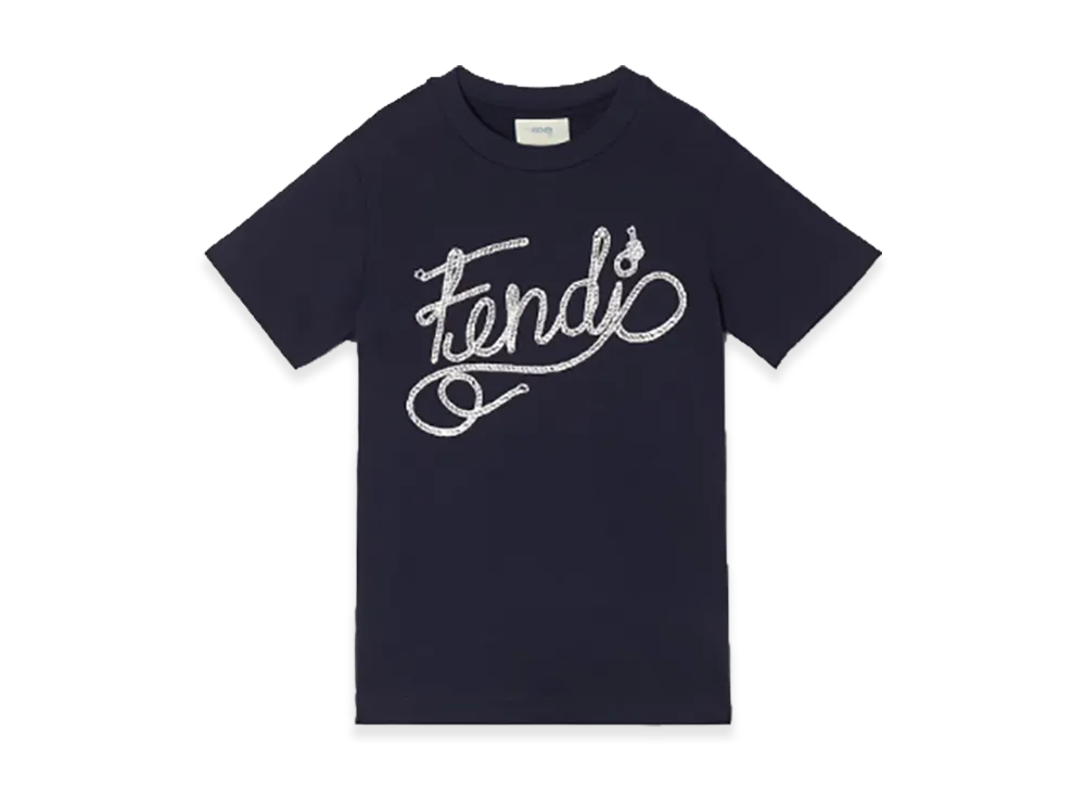 FENDI Kids T-Shirts "Navy"
