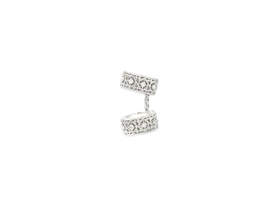 Dior My Dior Single Ear Accessory Diamond "White Gold"