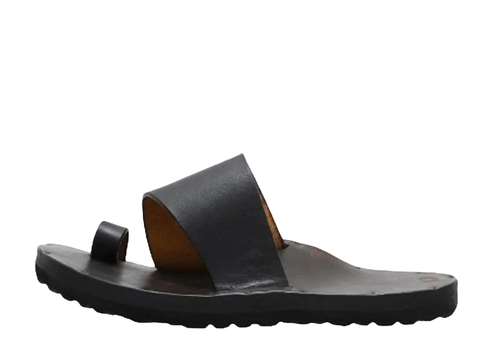 Jutta Neumann Alice Round Toe Latigo Leather "Black" Birken Sole