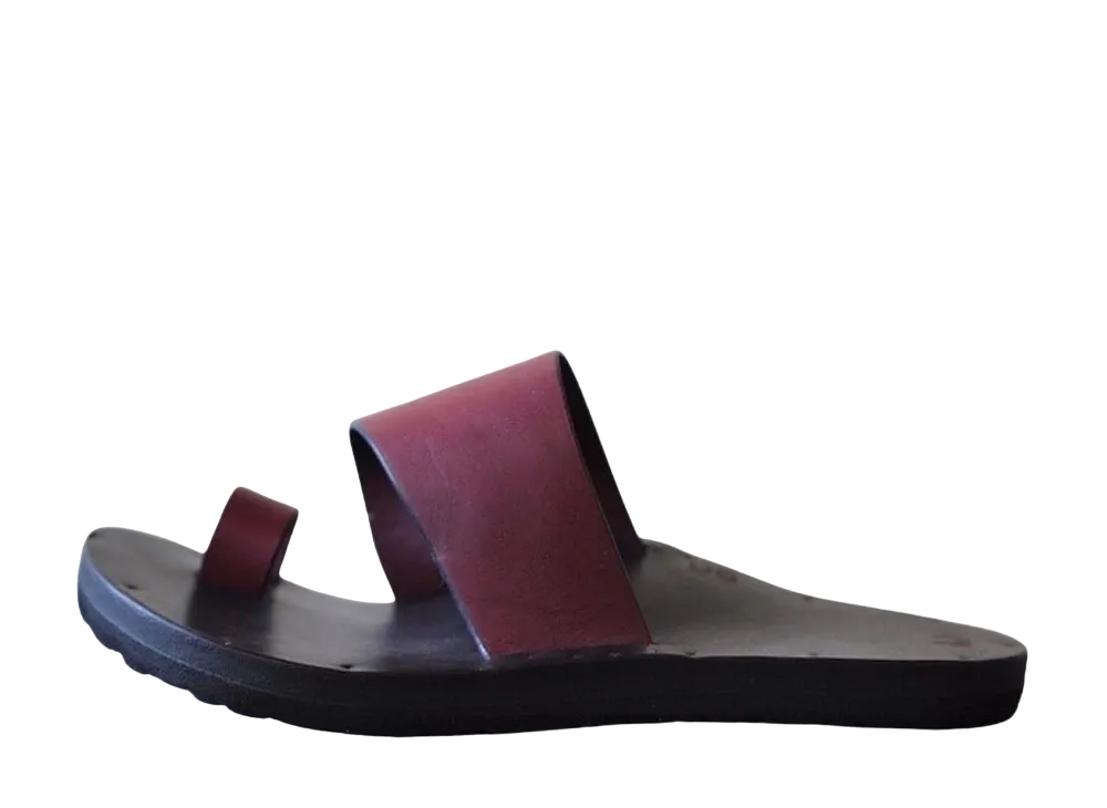 Jutta Neumann Alice Latigo Leather "Burgundy" Birken Sole