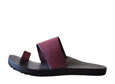 Jutta Neumann Alice Latigo Leather "Burgundy" Birken Sole