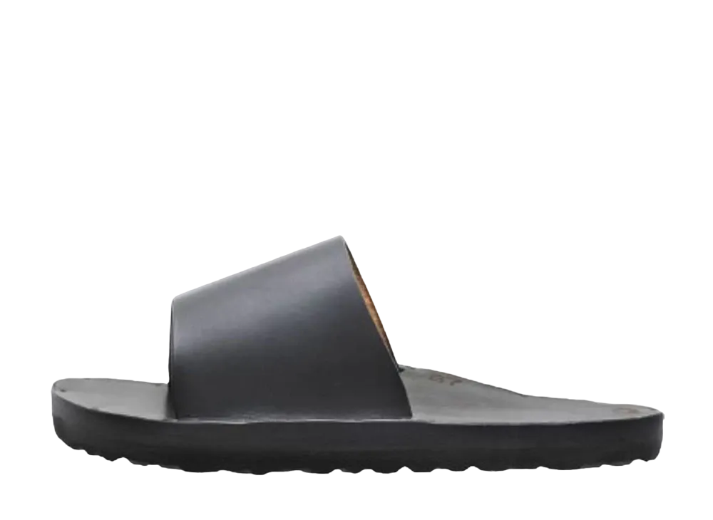 Jutta Neumann Simone Round Toe Latigo Leather "Black" Birken Sole