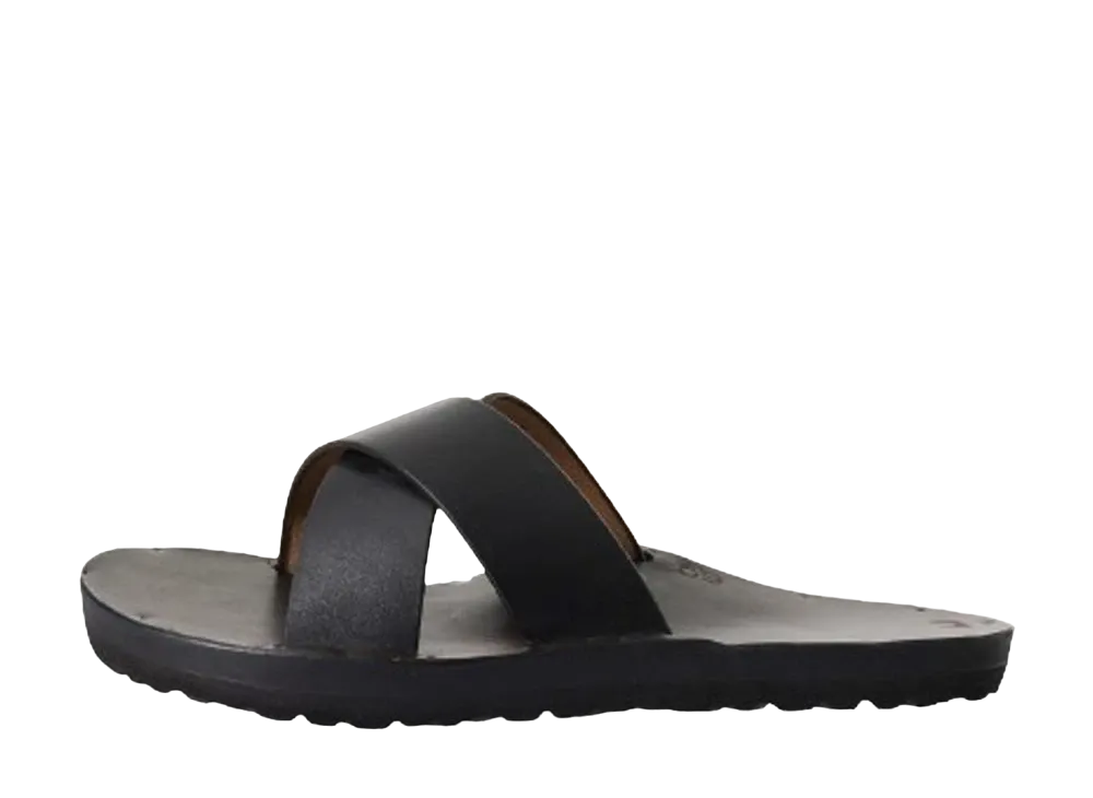 Jutta Neumann Cross Latigo Leather "Black" Birken Sole