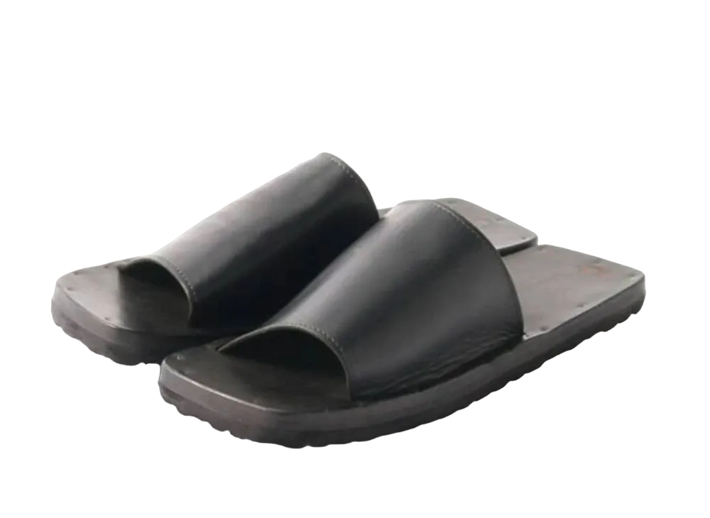 Jutta Neumann Sam Squ Latigo Leather "Black" Birken Sole