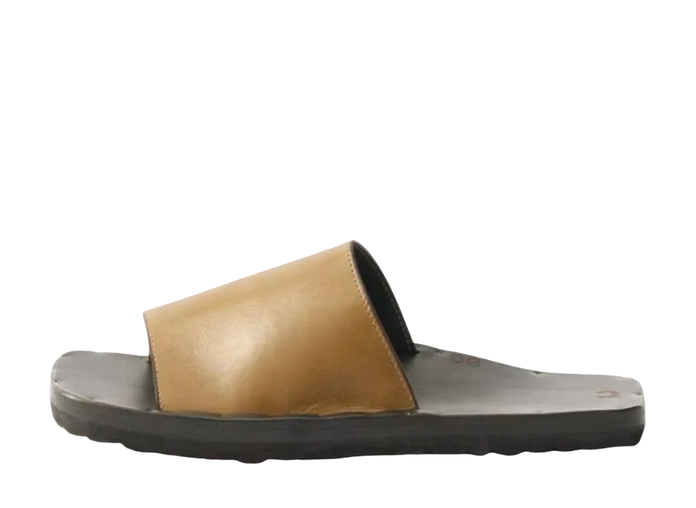 Jutta Neumann Sam Squ Latigo Leather "Brown" Birken Sole