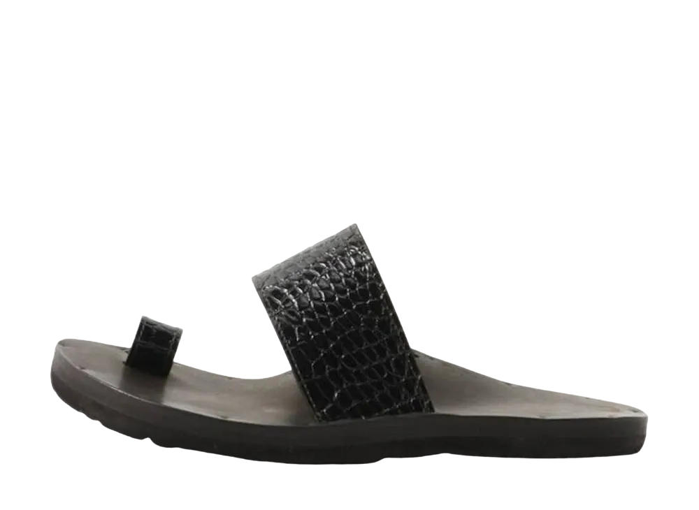 Jutta Neumann x EDIFICE Hermes Crocodile Embossed "Black" Birken Sole