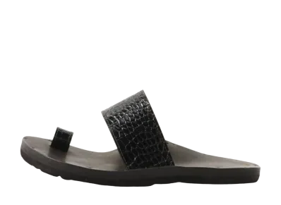 Jutta Neumann x EDIFICE Hermes Crocodile Embossed "Black" Birken Sole