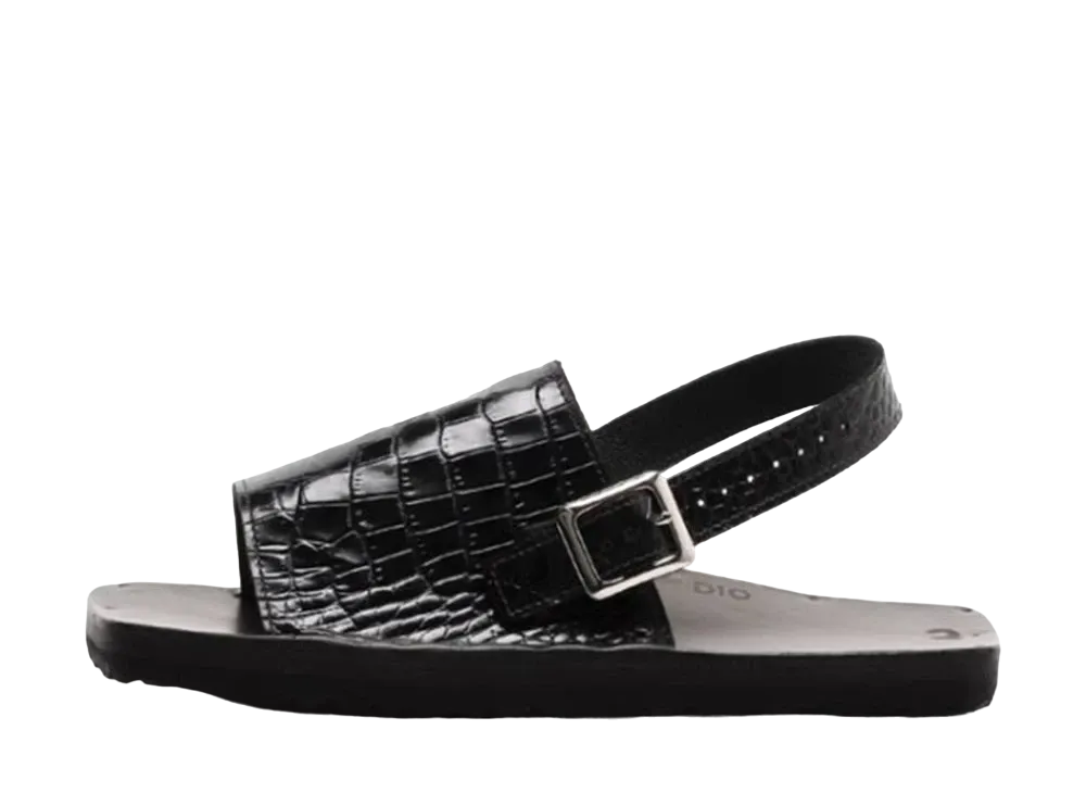Jutta Neumann x EDIFICE Sam Crocodile Embossed "Black" Birken Sole
