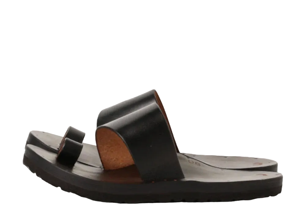 Jutta Neumann x Pilgrim Surf+Supply Alice Sandals "Black" Birken Sole