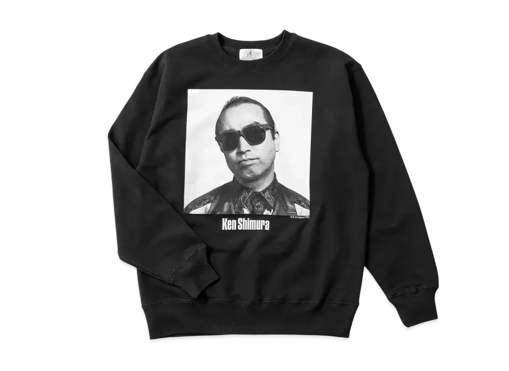 JOURNAL STANDARD x ShimuraKen Crew Sweat "Balck"