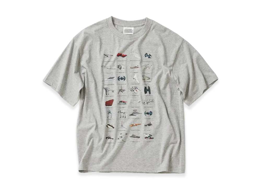 JOURNAL STANDARD x STAR WARS Mandalorian Print T-Shirt "Grey B"