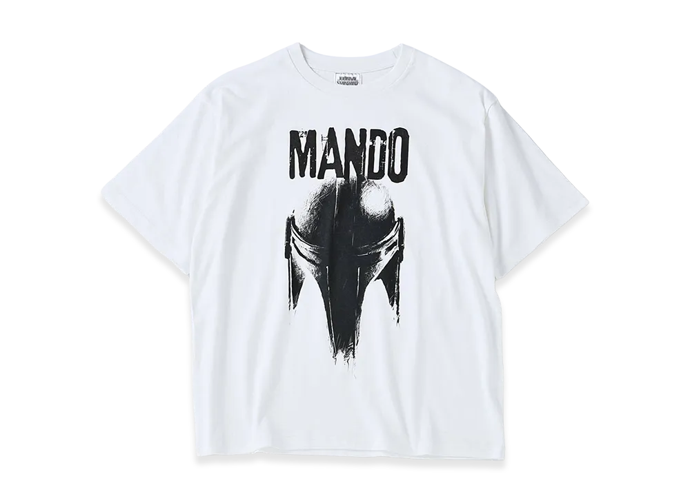 JOURNAL STANDARD x STAR WARS Mandalorian Print T-Shirt "White"
