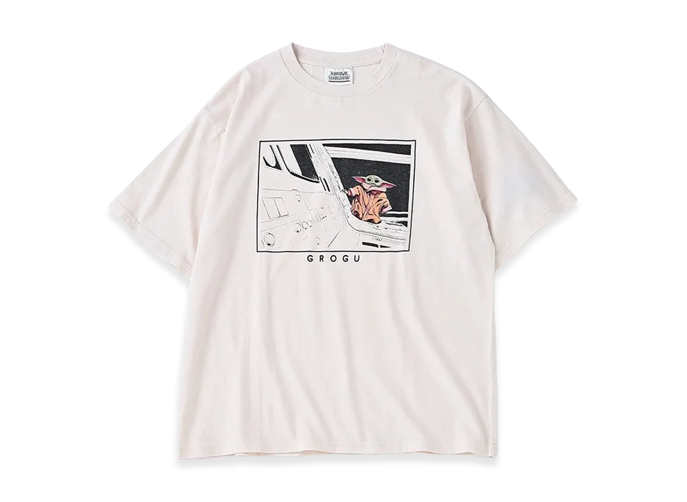 JOURNAL STANDARD x STAR WARS Mandalorian Print T-Shirt "Natural"