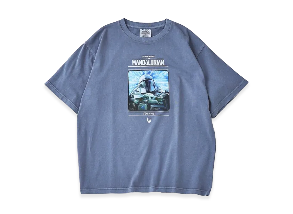 JOURNAL STANDARD x STAR WARS Mandalorian Print T-Shirt "Blue B"