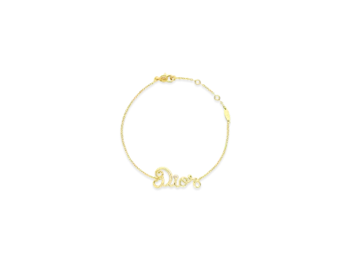 Dior Dioramour Bracelet Diamond "Yellow Gold"