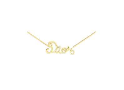 Dior Dioramour Necklace Diamond "Yellow Gold"
