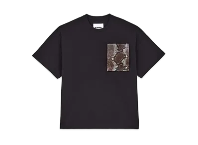 Jil Sander T-Shirt SS W/Python Pocket