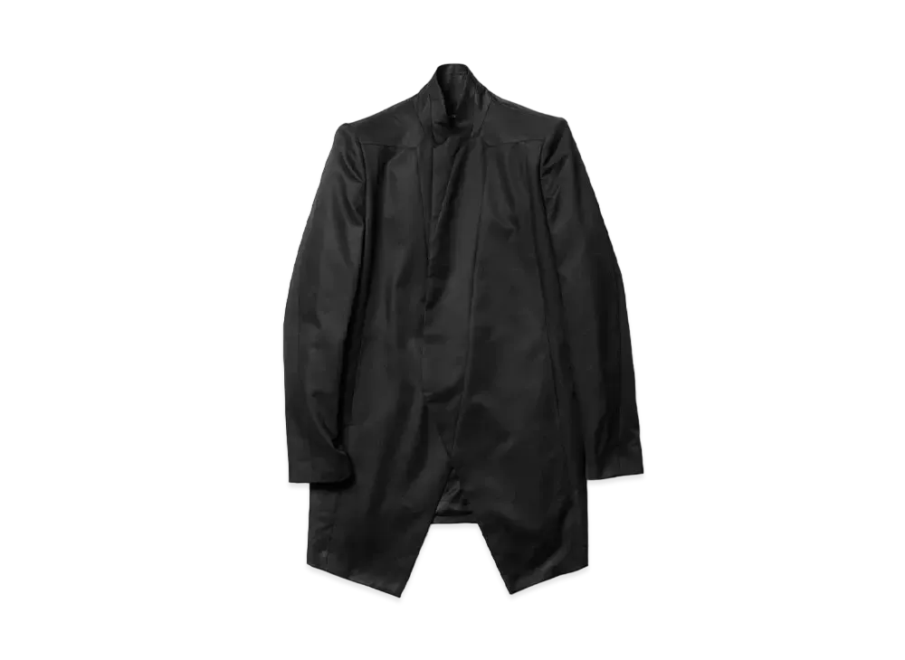 JULIUS Stand Collar Prism Coat "Black"