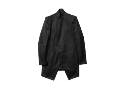 JULIUS Stand Collar Prism Coat "Black"