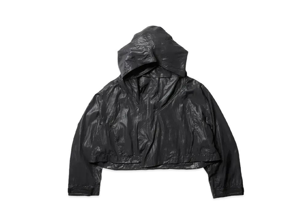 JULIUS Prism Hooded Blouson "Black"
