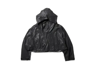 JULIUS Prism Hooded Blouson "Black"