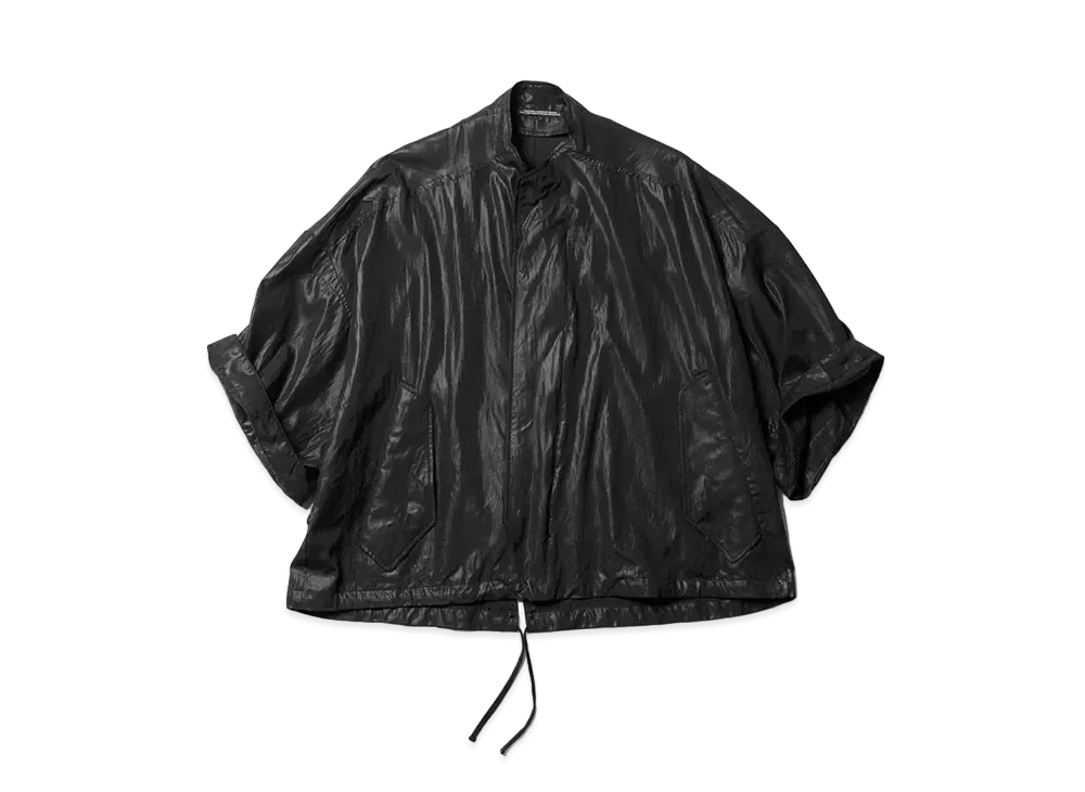 JULIUS Stand Collar Kite Jacket "Black"