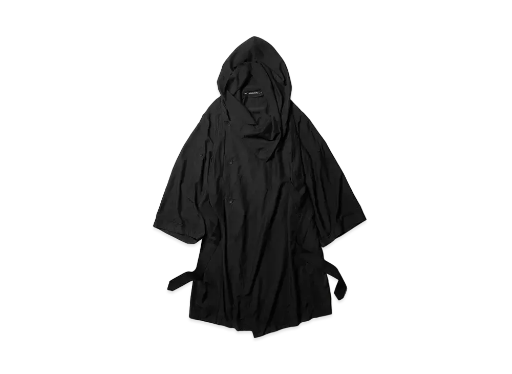 JULIUS Hooded Robe "Black"