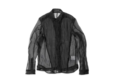 JULIUS Clear Formal Shirt "Black"