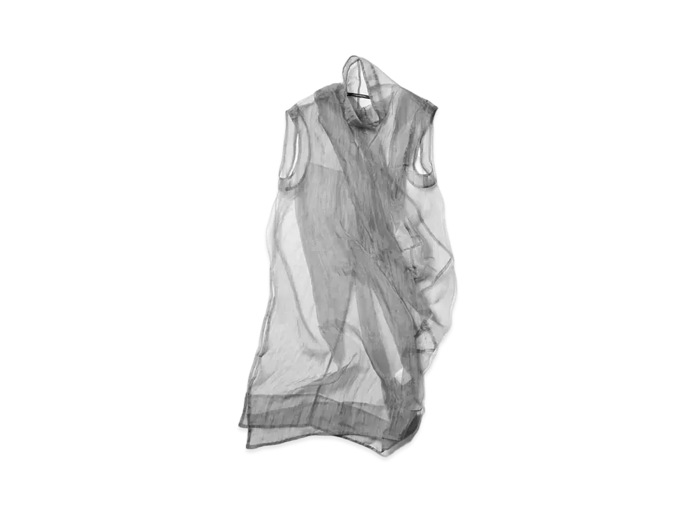 JULIUS Clear Venus Vest "Light Gray"