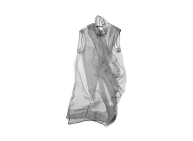 JULIUS Clear Venus Vest "Light Gray"