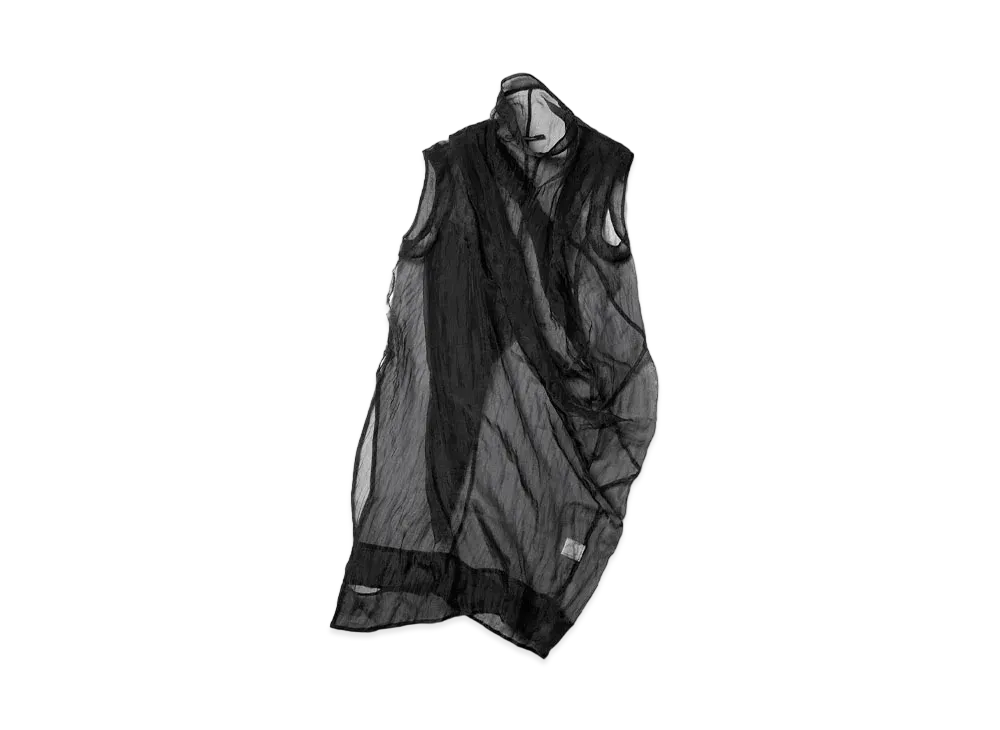 JULIUS Clear Venus Vest "Black"
