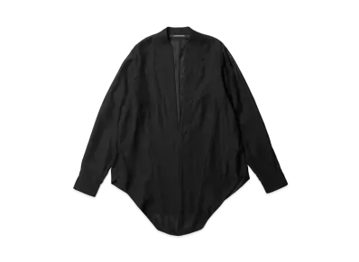 JULIUS Edge Neck Pullover Shirt "Black"