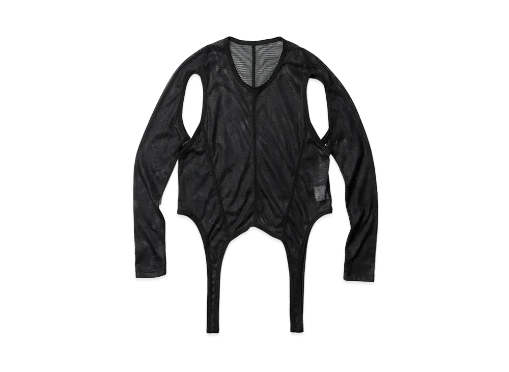 JULIUS Suspended Mesh Top "Black"