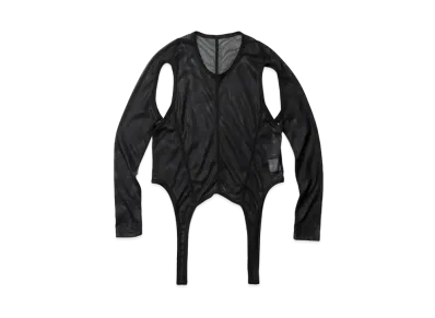 JULIUS Suspended Mesh Top "Black"