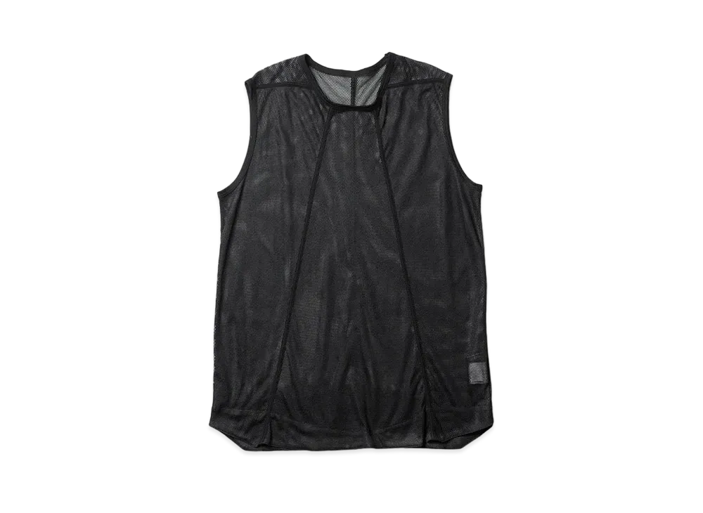 JULIUS Prism Mesh Tank Top "Black"