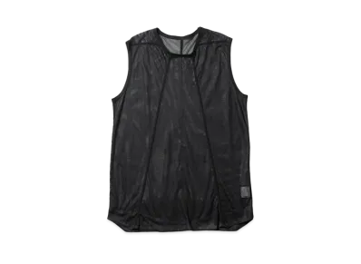 JULIUS Prism Mesh Tank Top "Black"