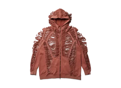 JULIUS Tone Blaze Hoodie "Vermilion"