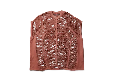 JULIUS Tone Blaze Oversized Tank "Vermilion"