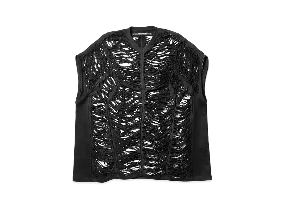 JULIUS Tone Blaze Oversized Tank "Black"