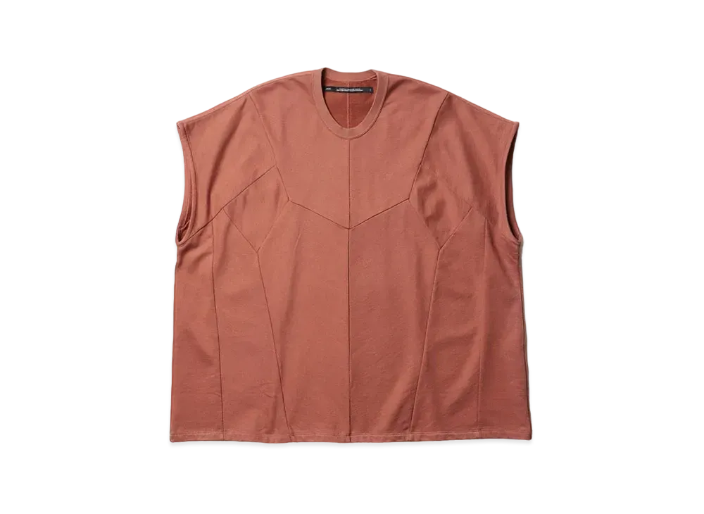 JULIUS Blaze Over Size Tank "Vermilion"