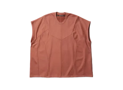 JULIUS Blaze Over Size Tank "Vermilion"