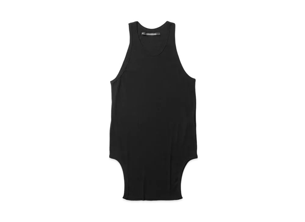JULIUS Shield Hem Tank Top "Black"