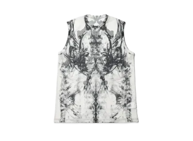 JULIUS Husk Mesh Tank Top "Off White"